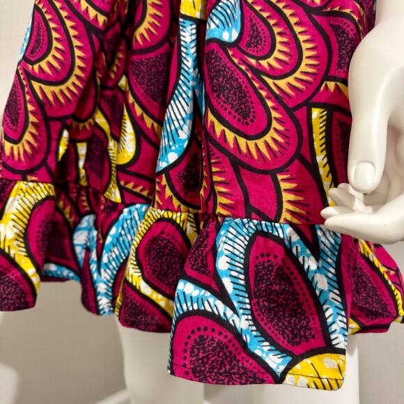 Summer Mini Dress for Women Cotton Blend Vibrant Colors Size S - Picture 3 of 6